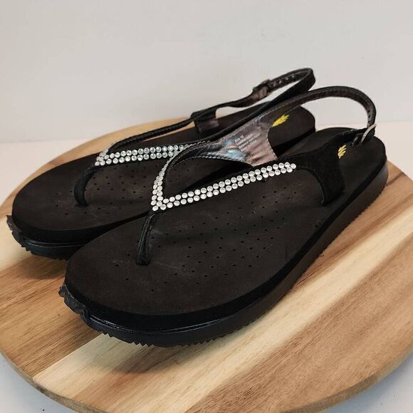 VOLATILE Women's Sol Sandal Size 10 Black - Picture 6 of 8